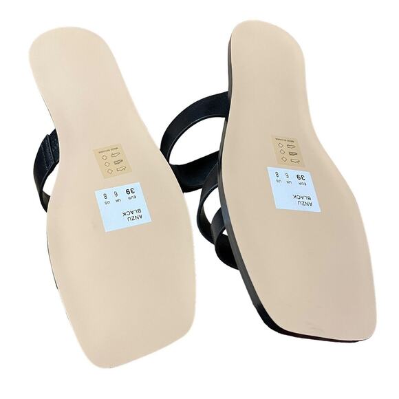 Matt & Nat Slide Sandal Womens Size US 8 UK 6 EU 39 ANZU Vegan Black New in Box - Picture 9 of 10
